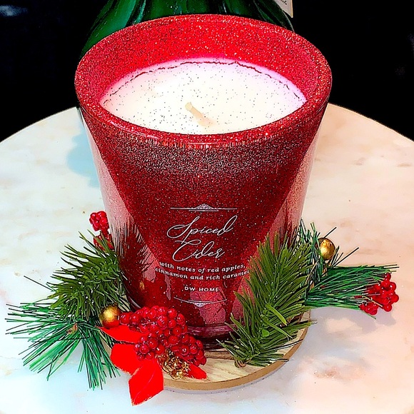 DW HOME CANDLE SPICED CIDER RICHLY SCENTED NEW 1 WICK 11.4oz - Picture 1 of 7